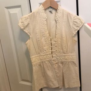 Cotton blouse purchased at Anthropologie